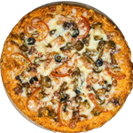 Пицца с морепродуктами 34 см